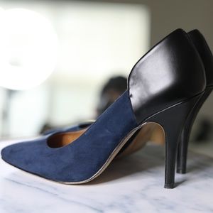 Madewell The Maddie b5475 Suede Leather Pump